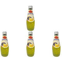 Pack of 4 - Preema's Basil Seed Drink Banana Flavor - 290 Ml (9.8 Fl Oz)