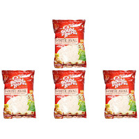 Pack of 4 - Double Horse White Aval - 500 Gm (1.1 Lb)