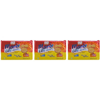 Pack of 3 - Priyagold Marie Lite Biscuits - 400 Gm (14.1 Oz)