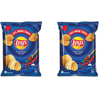 Pack of 2 - Lay's Indian's Magic Masala Flavour Chips - 90 Gm (3.17 Oz)