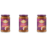 Pack of 3 - Patak's Dopiaza Curry Simmer Sauce Mild - 15 Oz (425 Gm) [Fs]