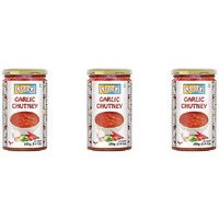 Pack of 3 - Ashoka Garlic Chutney - 250 Gm (8.8 Oz)