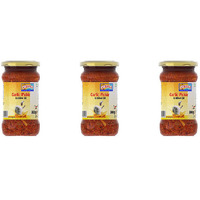 Pack of 3 - Ashoka Garlic Pickle In Olive Oil - 300 Gm (10.6 Oz)