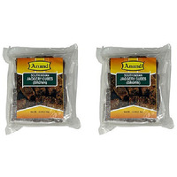 Pack of 2 - Anand South Indian Jaggery Cubes Brown - 1 Kg (2.2 Lb)