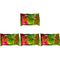 Pack of 4 - Priyagold Butter Lite Namkeen Jeera Biscuits - 350 Gm (12.3 Oz))