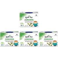 Pack of 4 - Quik Tea Cardamom Chai Latte - 240 Gm (8.45 Oz)