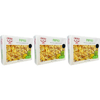 Pack of 3 - Deep Papadi Gluten Free Chickpea Crisps - 12.3 Oz (350 Gm)