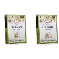 Pack of 2 - Ayur Herbals Cucumber Face Pack - 100 Gm (3.5 Oz)