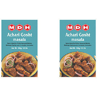 Pack of 2 - Mdh Achari Gosht Masala - 100 Gm (3.5 Oz)