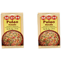 Pack of 2 - Mdh Pulao Masala - 50 Gm (1.75 Oz)