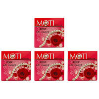Pack of 4 - Moti Rose Bathing Soap Bar - 75 Gm (2.6 Oz)