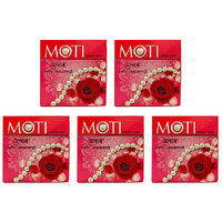 Pack of 5 - Moti Rose Bathing Soap Bar - 75 Gm (2.6 Oz) [50% Off]