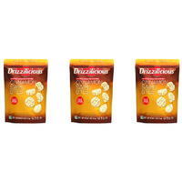 Pack of 3 - Drizzilicious Mini Rice Cakes Cinnamon Swirl Bites - 4 Oz (113 Gm)
