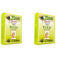 Pack of 2 - Ayur Herbals Tulsi Face Pack - 100 Gm (3.5 Oz) [50% Off]