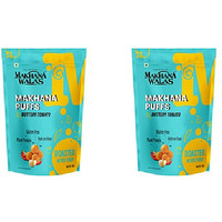 Pack of 2 - Makhana Wala's Makhana Puffs Buttery Tomato - 60 Gm (2.1 Oz)