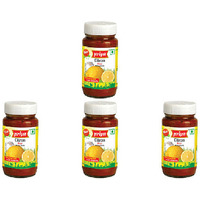 Pack of 4 - Priya Citron Pickle Without Garlic - 300 Gm (10.6 Oz)