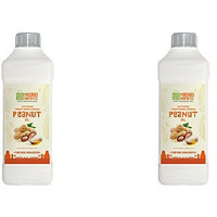 Pack of 2 - Madras Pantry Unfiltered Chekku Peanut Oil - 1l (33.8 Fl Oz)