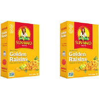 Pack of 2 - Sun Maid California Golden Raisin - 12 Oz (340 Gm)