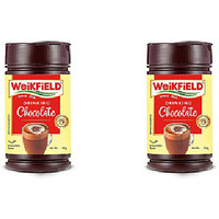 Pack of 2 - Weikfield Drinking Chocolate - 200 Gm (7 Oz)