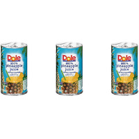 Pack of 3 - Dole Pineapple Juice - 6 Fl Oz (177 Ml)