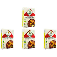 Pack of 4 - 24 Mantra Organic Chicken Masala - 100 Gm (3.53 Oz)