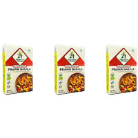 Pack of 3 - 24 Mantra Organic Prawn Masala - 100 Gm (3.53 Oz)