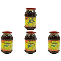 Pack of 4 - Mother's Recipe Rajasthani Sweet Lime Pickle - 575 Gm (20.3 Oz)