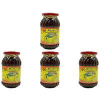 Pack of 4 - Mother's Recipe Rajasthani Sweet Lime Pickle - 575 Gm (20.3 Oz)