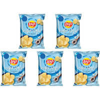 Pack of 5 - Lay's Wafer Style Salt With Pepper Chips - 52 Gm (1.8 Oz)