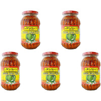 Pack of 5 - Mother's Recipe Mango Chilli Pickle - 500 Gm (17.6 Oz)