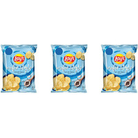 Pack of 3 - Lay's Wafer Style Salt With Pepper Chips - 52 Gm (1.8 Oz)