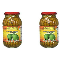 Pack of 2 - Mother's Recipe Punjabi Mango Pickle - 500 Gm (1.1 Lb)