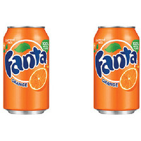 Pack of 2 - Fanta Orange - 12 Oz (355 Ml)