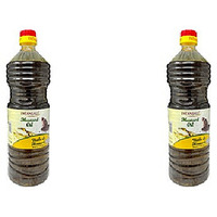 Pack of 2 - Patanjali Mustard Oil - 1 L (33.8 Fl Oz)