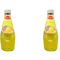 Pack of 2 - Preema's Chia Seed Drink Artificial Pineapple Flavour - 290 Ml (9.8 Fl. Oz)
