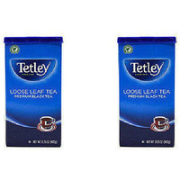 Pack of 2 - Tetley Premium Loose Leaf Black Tea - 450 Gm (15.87 Oz)