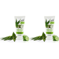 Pack of 2 - Reshma Cucumber & Aloe Vera Face Wash - 150 Ml (5.07 Oz)