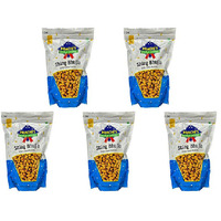 Pack of 5 - Prachi's Shing Bhujia Spicy Coated Peanuts - 190 Gm (6.70 Oz)
