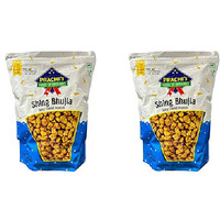 Pack of 2 - Prachi's Shing Bhujia Spicy Coated Peanuts - 400 Gm (14.10 Oz)