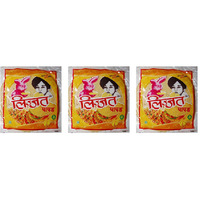 Pack of 3 - Lijjat Red Chillies Papad - 200 Gm (7 Oz)