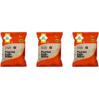 Pack of 3 - 24 Mantra Organic Pearled Kodo Millet - 1 Kg (2.2 Lb)