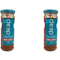 Pack of 2 - Deep Red Chili Chutney - 220 Gm (7.7 Oz)