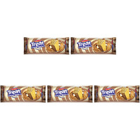 Pack of 5 - Britannia Treat Creme Wafers Hazelnut - 150 Gm (5.29 Oz)