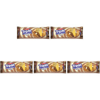 Pack of 5 - Britannia Treat Creme Wafers Hazelnut - 150 Gm (5.29 Oz)