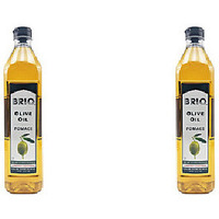 Pack of 2 - Brio Olive Oil Pomace - 1 L (33.8 Fl Oz)