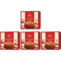 Pack of 4 - Daily Delight Fruit Rich Plum Cake - 700 Gm (24.7 Oz)