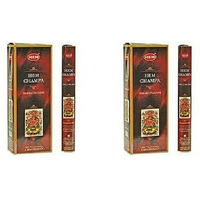 Pack of 2 - Hem Champa Agarbatti Incense Sticks - 120 Pc