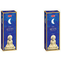 Pack of 2 - Hem The Moon Agarbatti Incense Sticks - 120 Pc