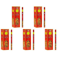 Pack of 5 - Hem Agarbatti The Sun Incense Sticks - 120 Pc
