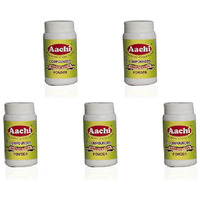 Pack of 5 - Aachi Asafotida Powder Hing - 100 Gm (3.5 Oz)